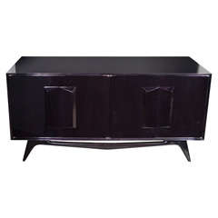 Modernist Four-Door Sideboard In The Manner of Vladimir Kagan