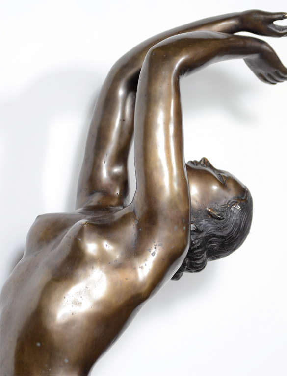Glamourous Art Deco Bronze by Dalbruese 1