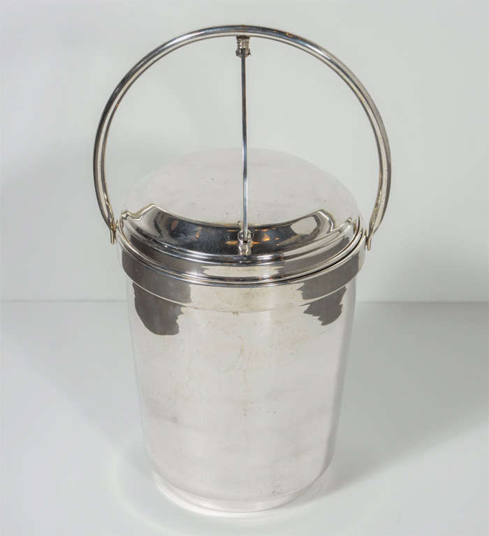 Art Deco Silver-plate Ice Bucket