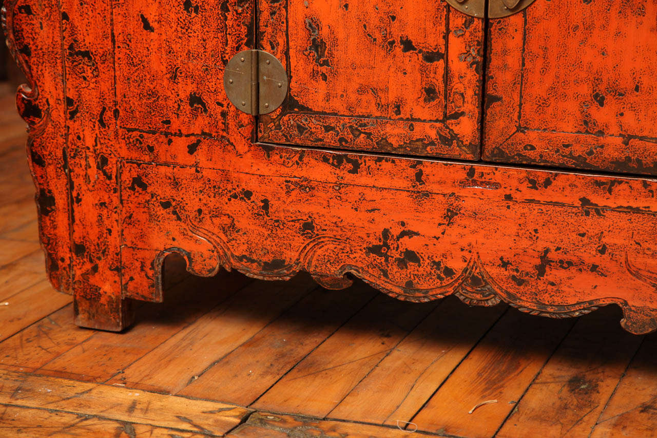 19th Century Distressed Sideboard/Coffer
