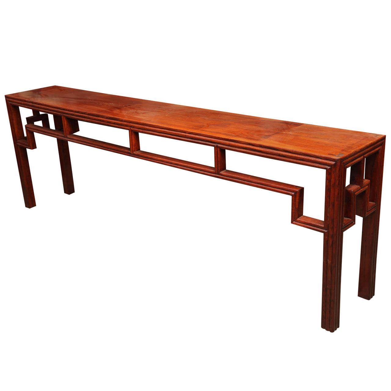 Unusual Long Antique Elm Wood Console Table For Sale At Stdibs - Unusual Long Antique Elm Wood Console Table unusual long antique elm wood console table for sale at stdibs - unusual long antique elm wood console table