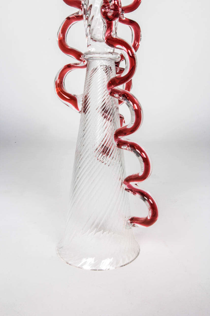 Borek Sipek BIBI I Art Glass Goblet 1996 In Excellent Condition For Sale In New York, NY