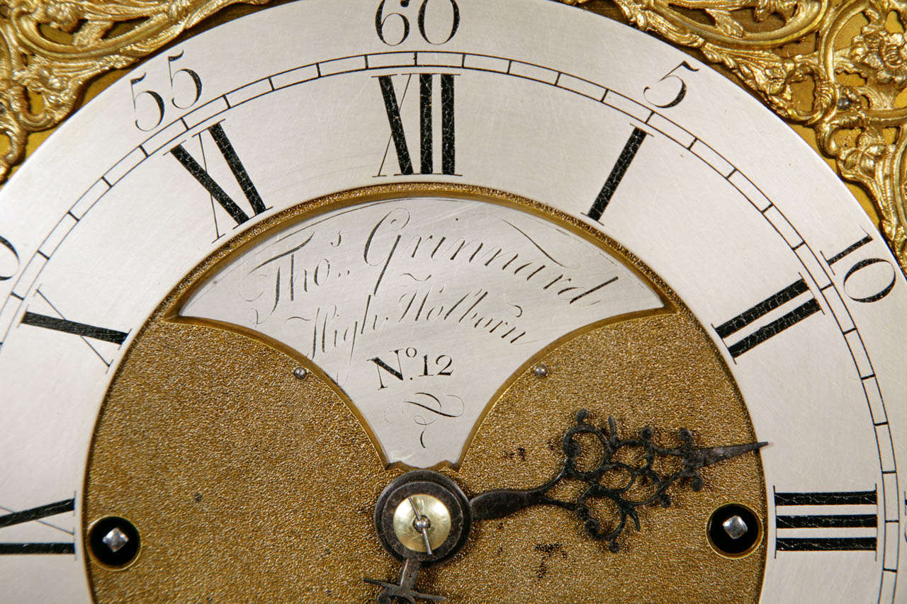 George III Automata Bracket Clock by Thomas Grinnard, London