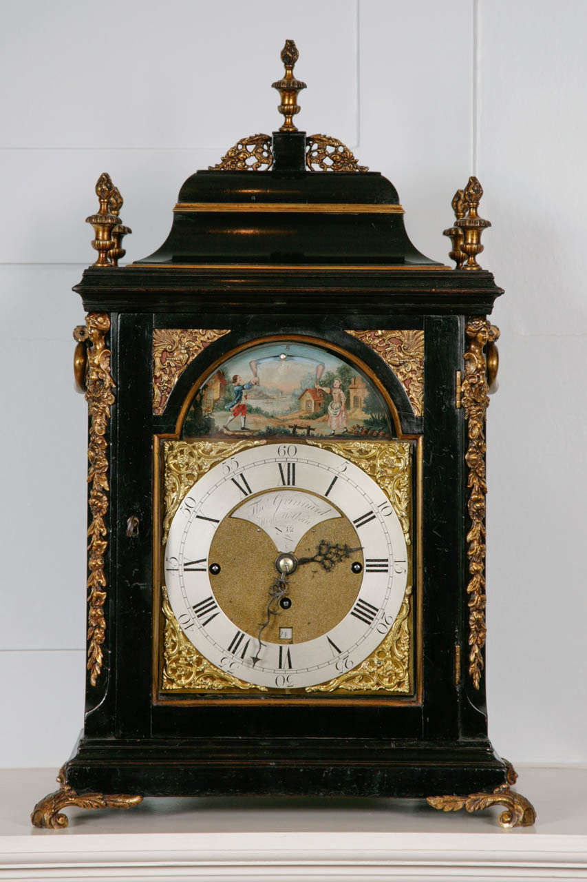 Automata Bracket Clock by Thomas Grinnard, London 2