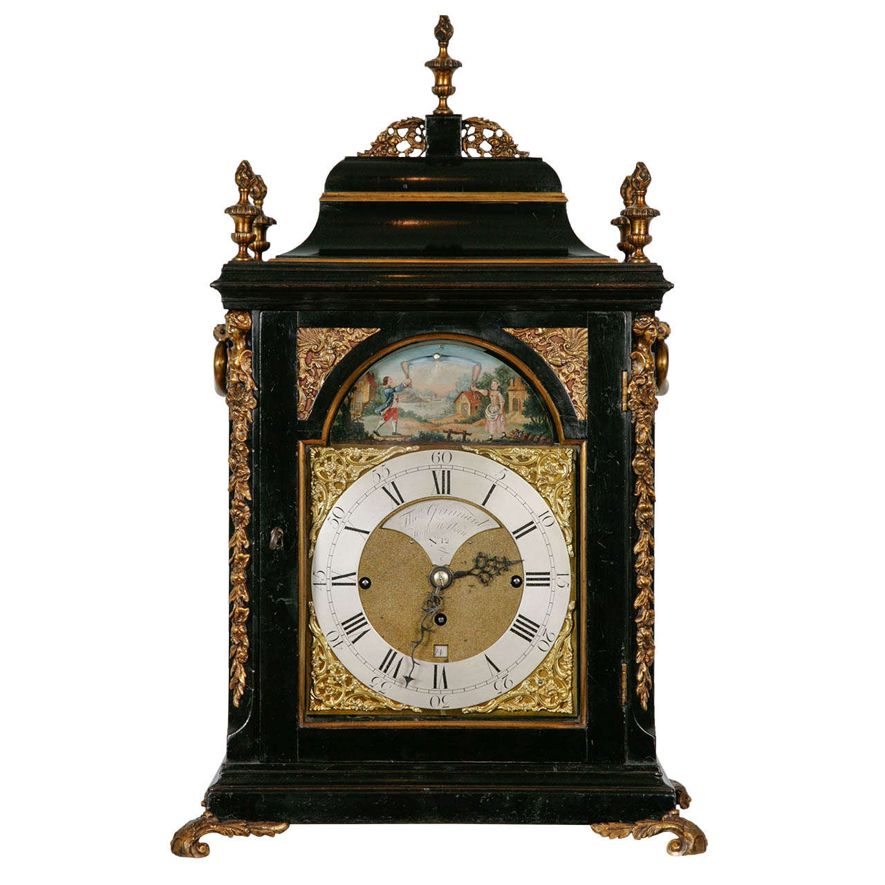 Automata Bracket Clock by Thomas Grinnard, London