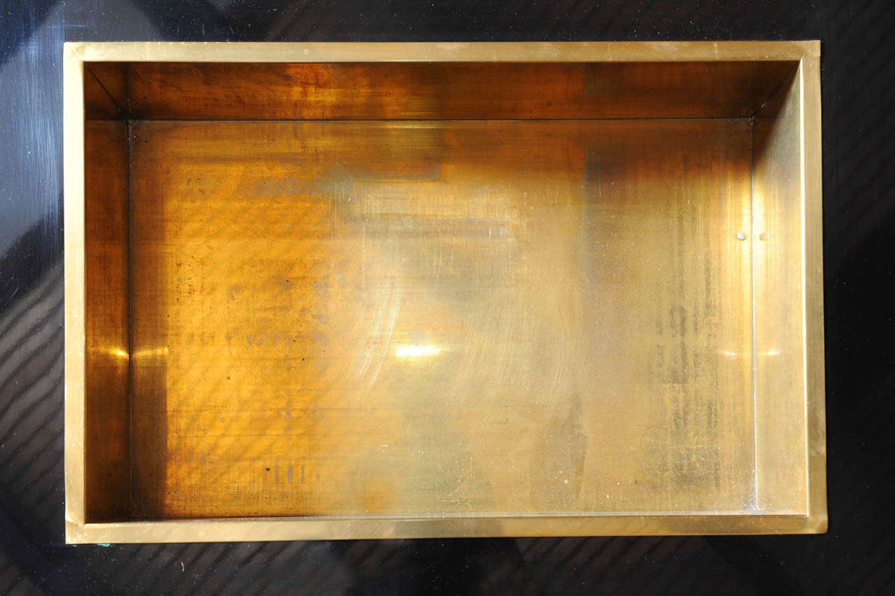 Italian Willy Rizzo coffeetable with Ice Cube Box