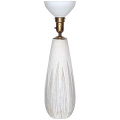 Monumentale lampe de bureau Anna-Lisa Thomson de la série « Paprika » blanche sur blanche