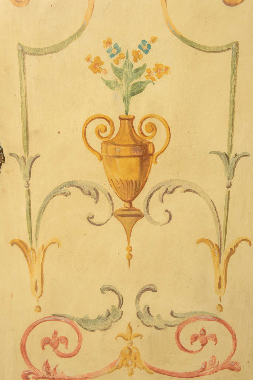 Classically Painted French Credenza, 19th Century 6