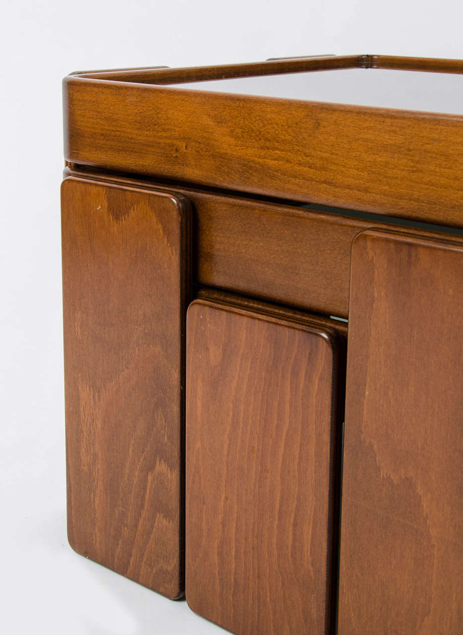 Mid-Century Modern Stacking Coffee Table By Cassina