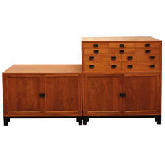 Asian-Inspired Modular Storage Cabinet