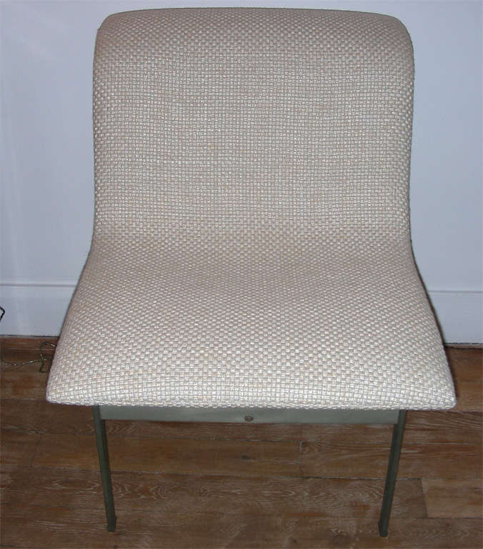A suite of six Wave chairs by Giovanni Offredi, ed. Saporiti