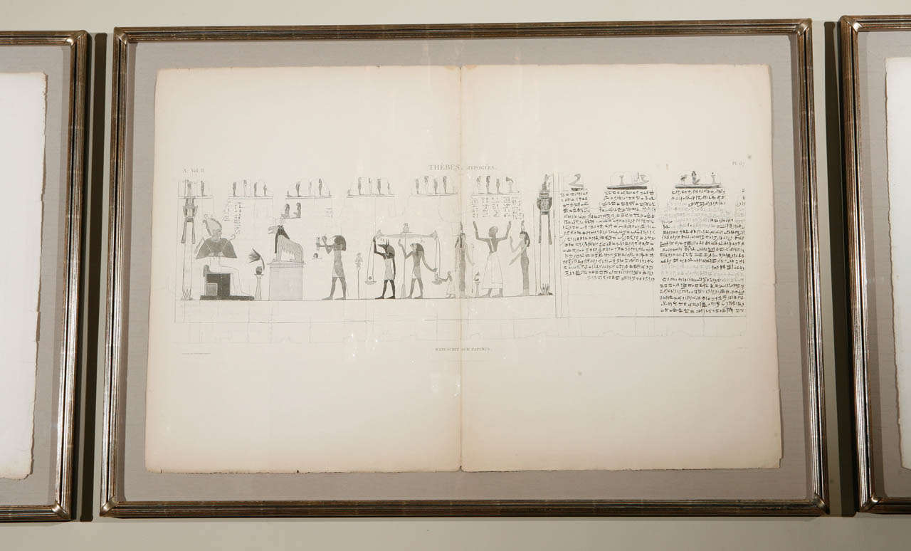 French 18th Century Napoleonic Egyptian Etchings For Sale