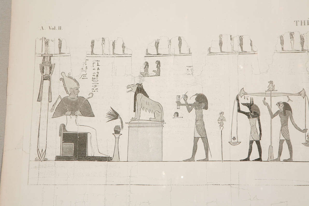18th Century Napoleonic Egyptian Etchings In Good Condition For Sale In Los Angeles, CA