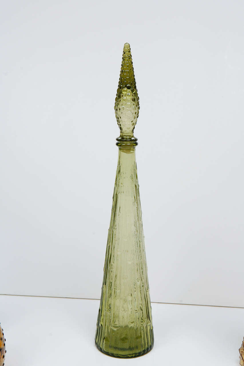 Italian Assorted Mid-Century Murano Bottles