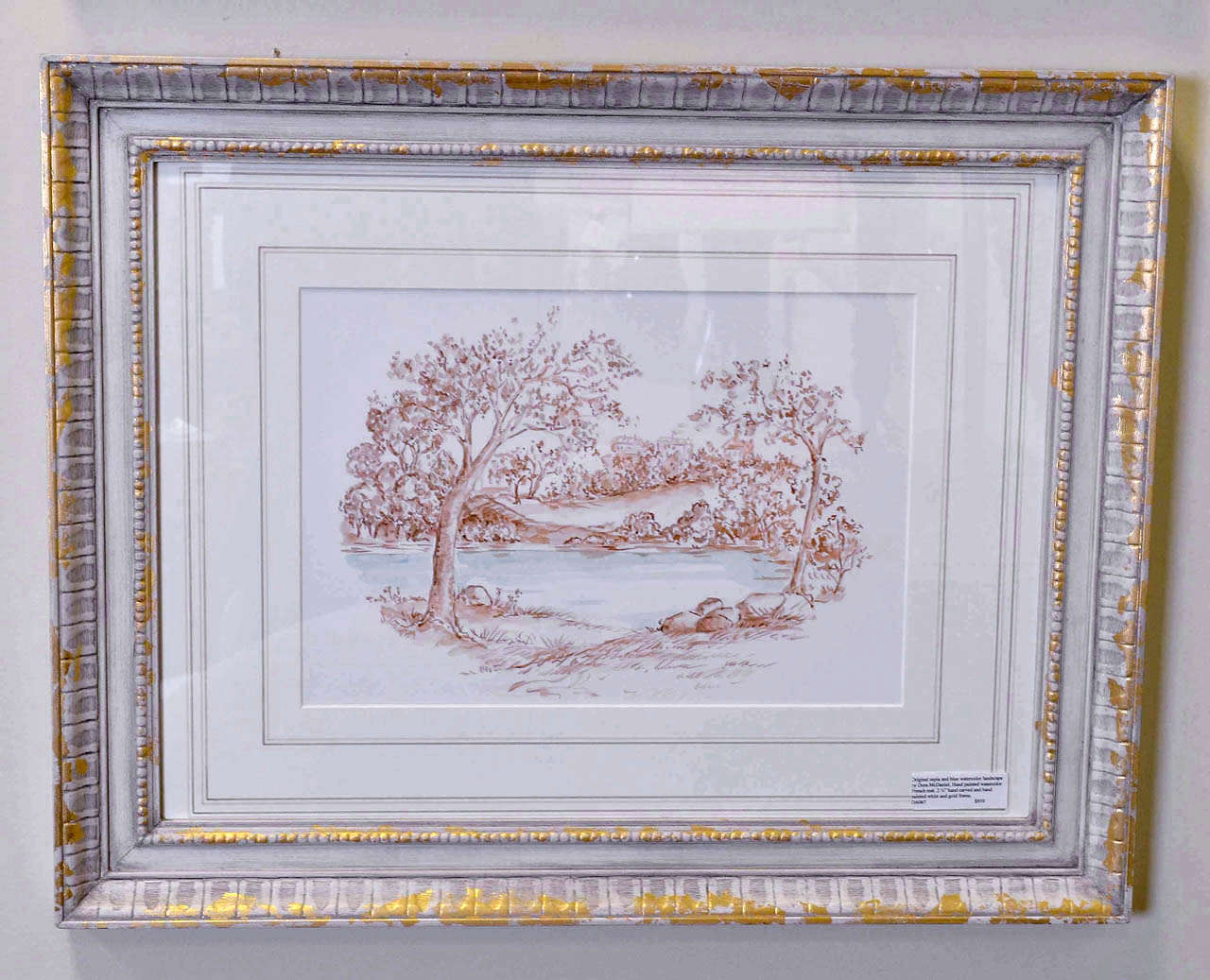 Contemporary Original Watercolor by Dora McDaniel
