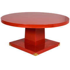 Tommi Parzinger Lacquered Coffee Table 9
