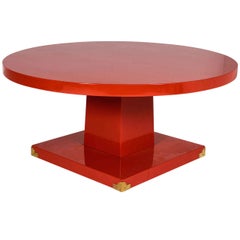 Tommi Parzinger Lacquered Coffee Table