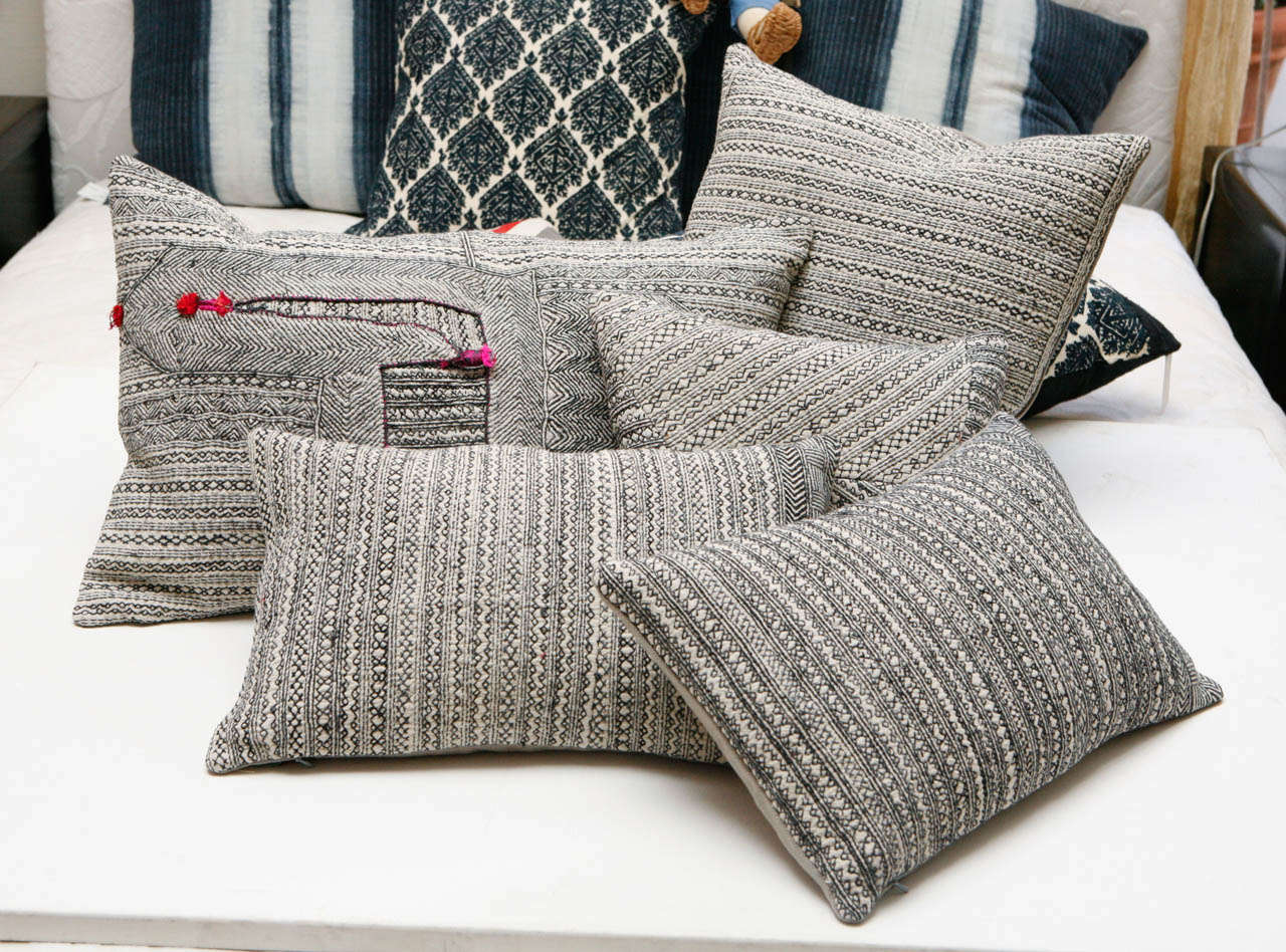 Vintage Afghani Embroidered Pillows.