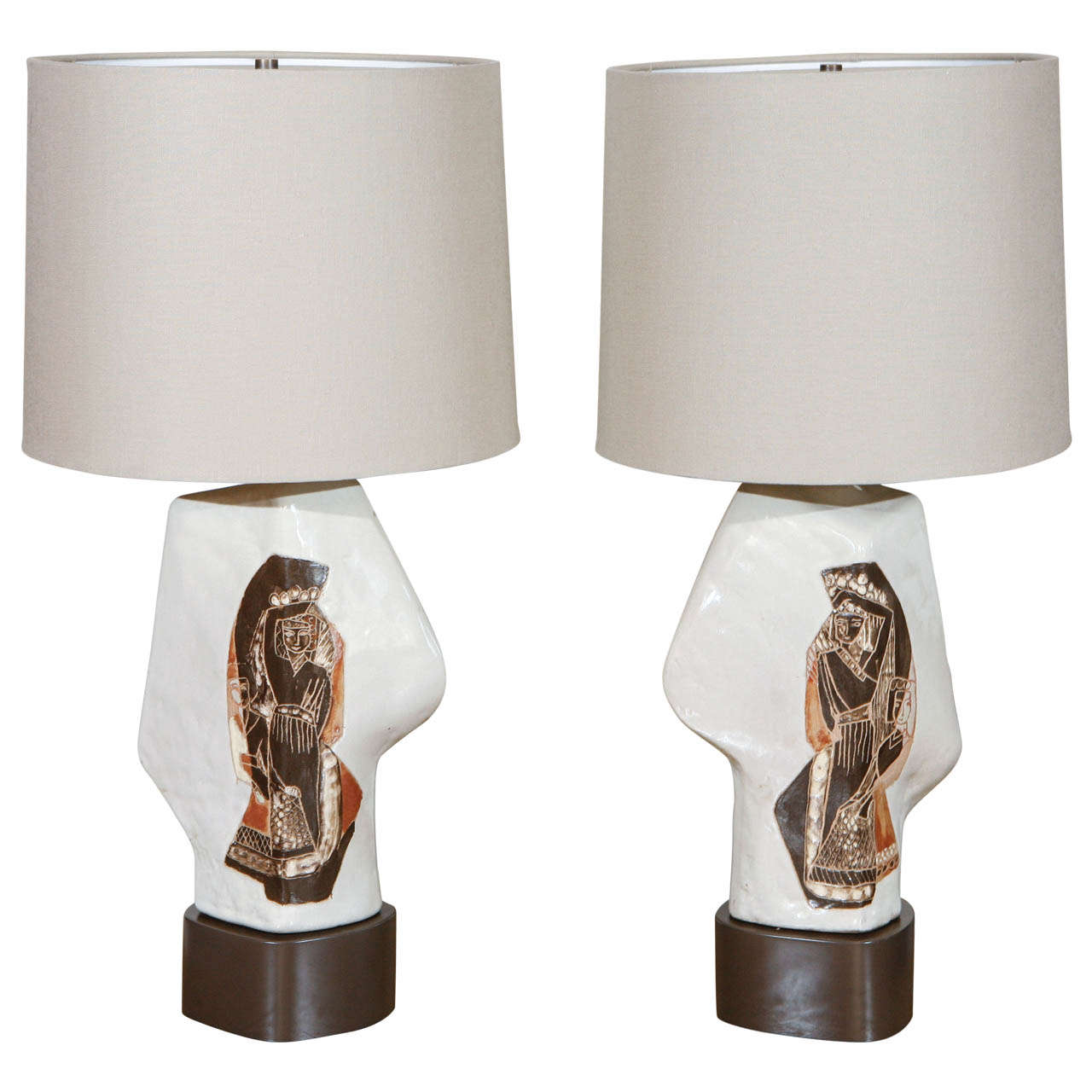 Pair Marianna Von Allesch Table Lamps For Sale