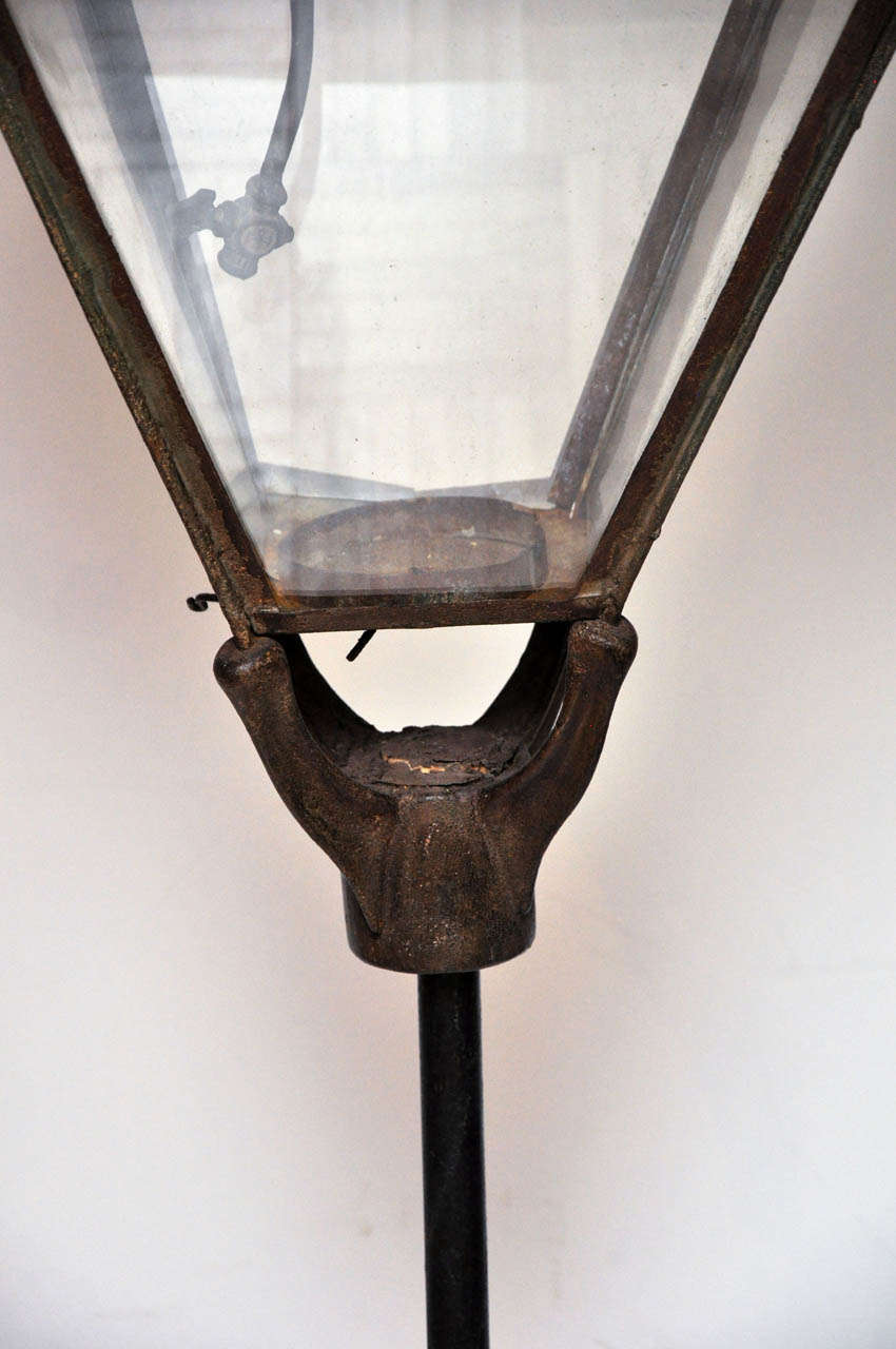American Tole Post Lantern circa 1860 4