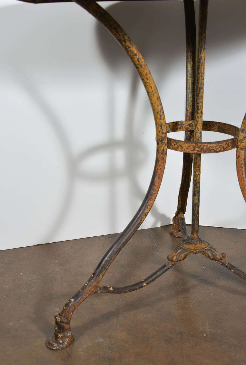 19th Century Metal Table from Arras In Good Condition In Houston, TX
