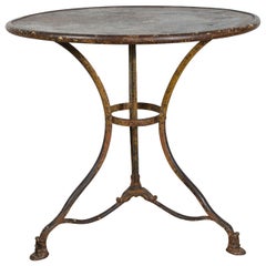19th Century Metal Table from Arras
