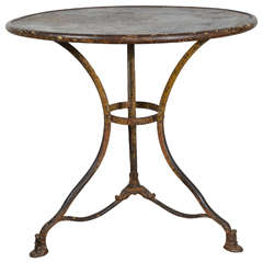 19th Century Metal Table from Arras 9
