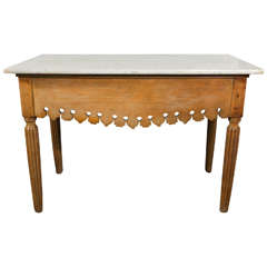 Antique 19th Century French Patisserie Table