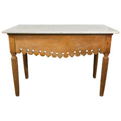 19th Century French Patisserie Table