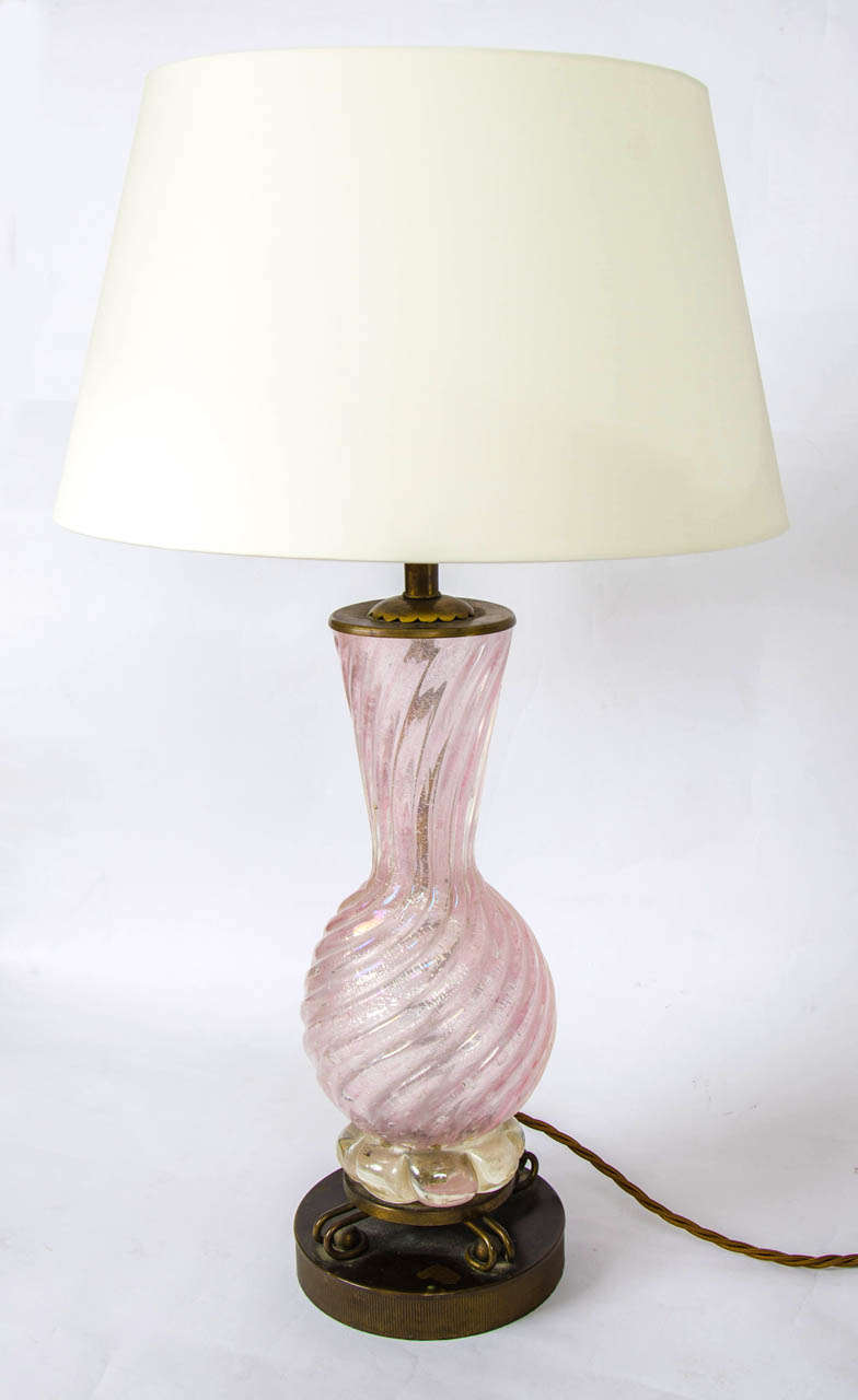 Pair Italian 1950s Table lamps