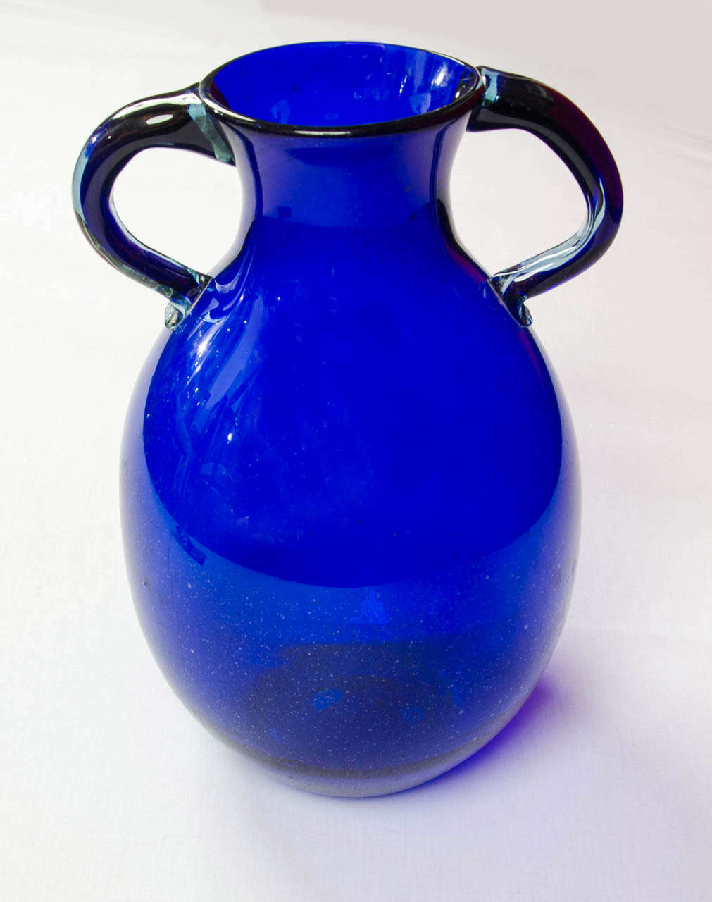 18th century English blue vase.