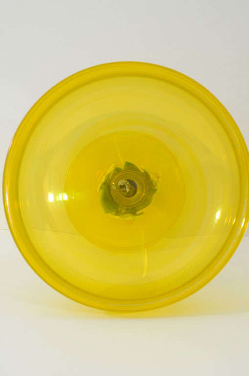 A Venetian Glass footed bowl. 1