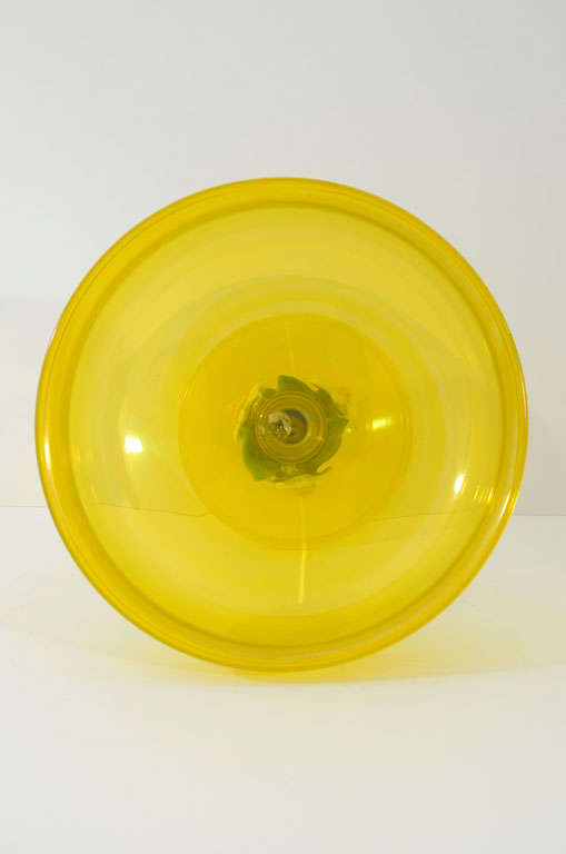 A Venetian Glass footed bowl. 2
