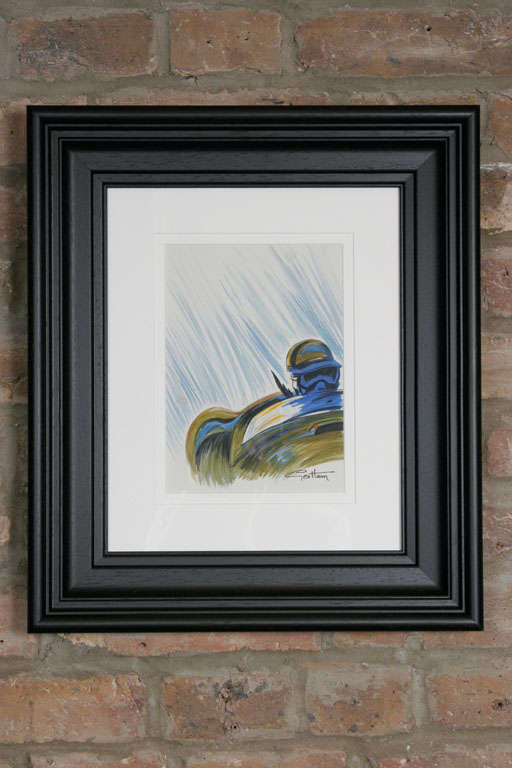 Watercolour by Geo Ham (Georges Hamel)