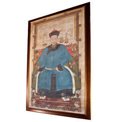 Chinese Ancestor Scroll Painting