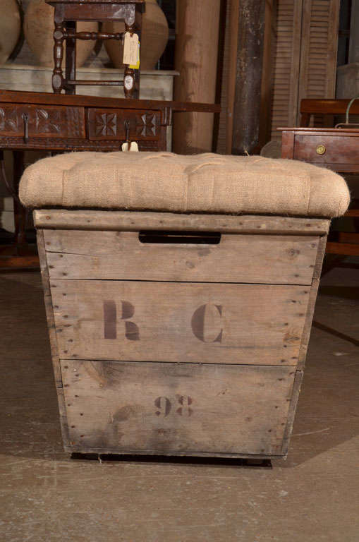 French Early 20th c. Champagne Crates from France