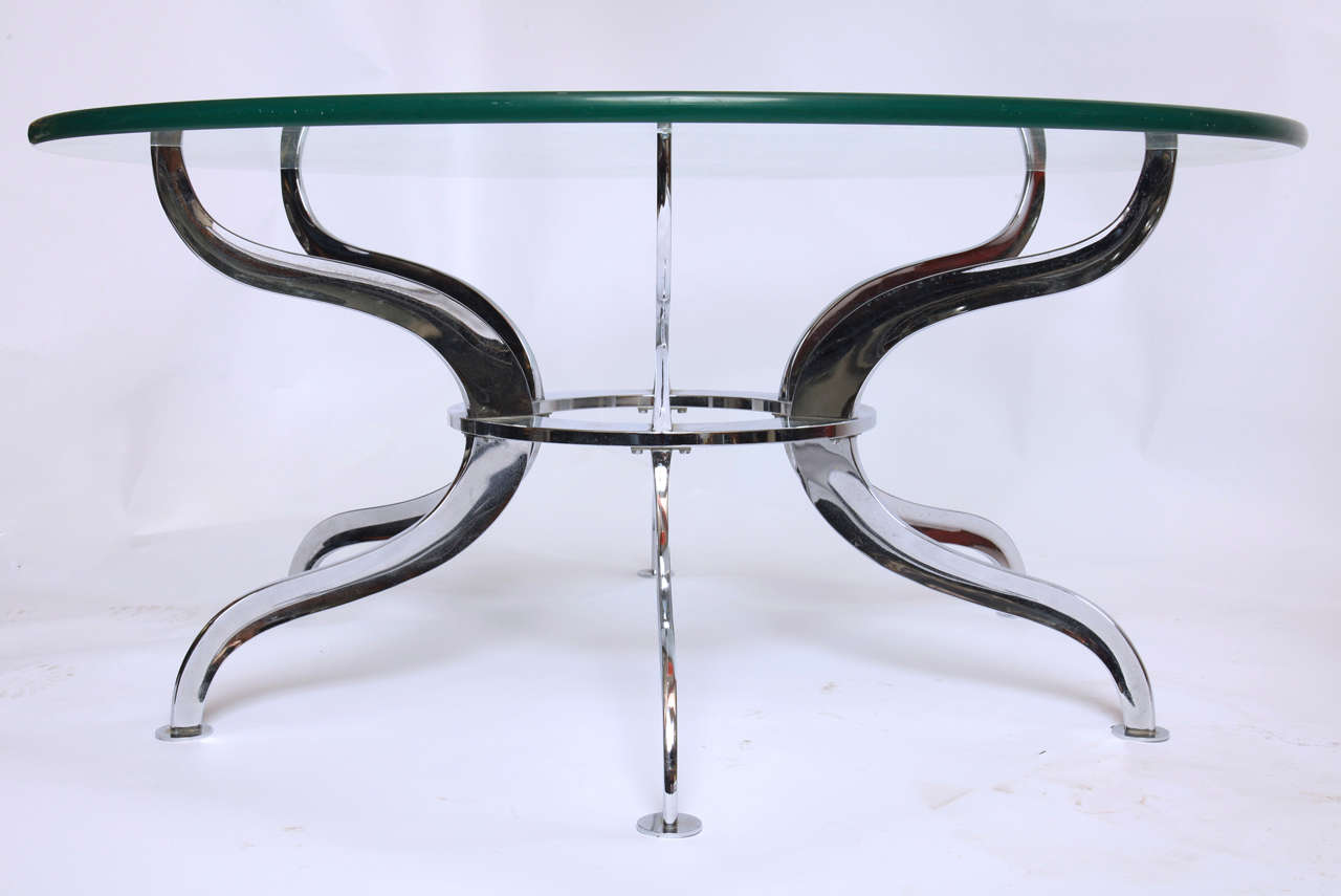 Low Round Coffee Table
