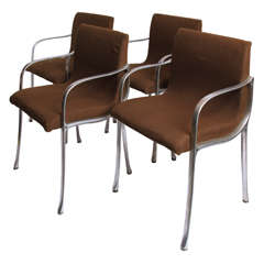 Set of 4 chairs Borsani Italy