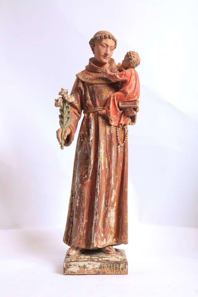 Neo Gothic Sculpture of Antonius