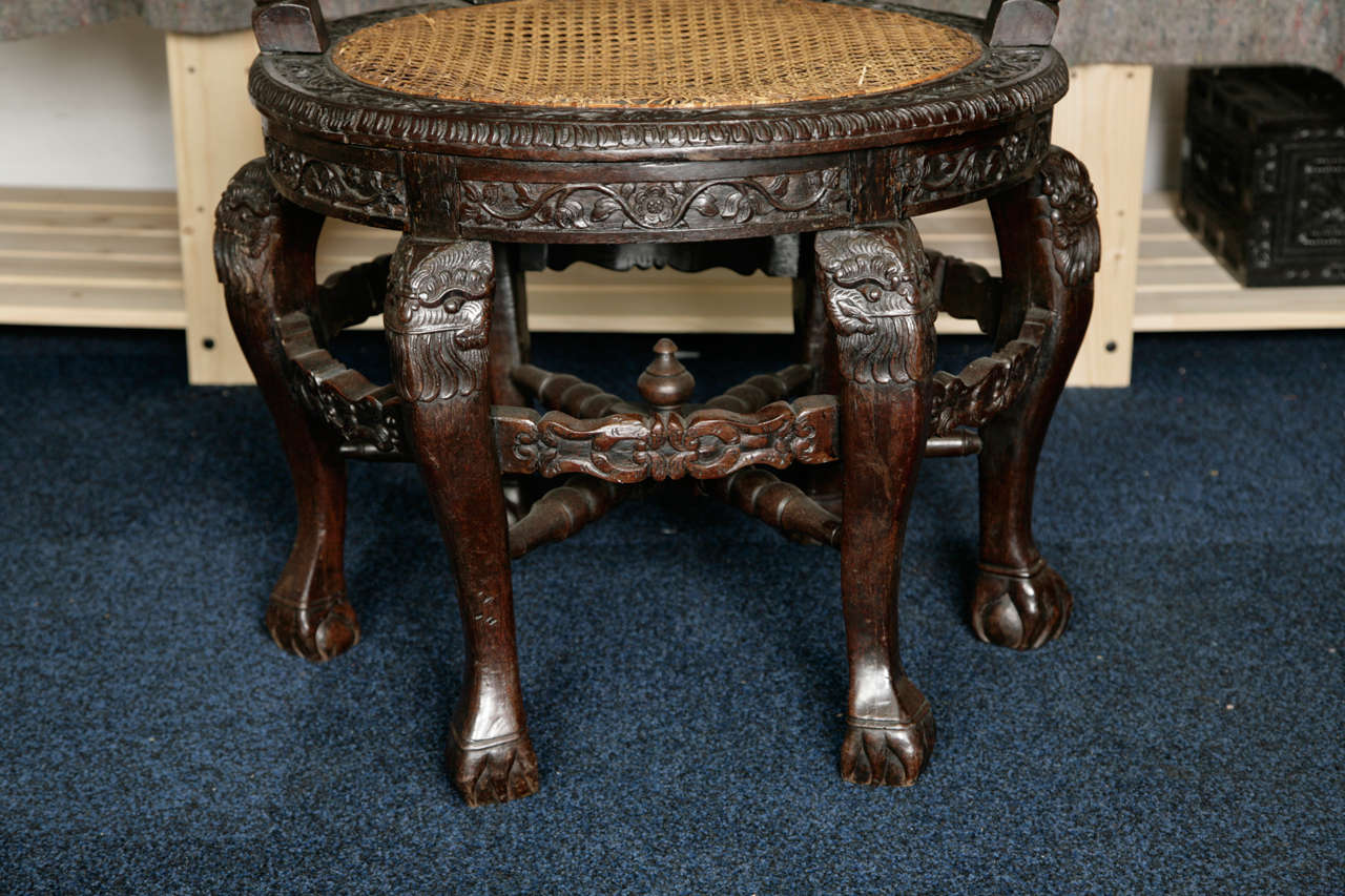 Burgmeister Round Chair, 19th Century For Sale 1