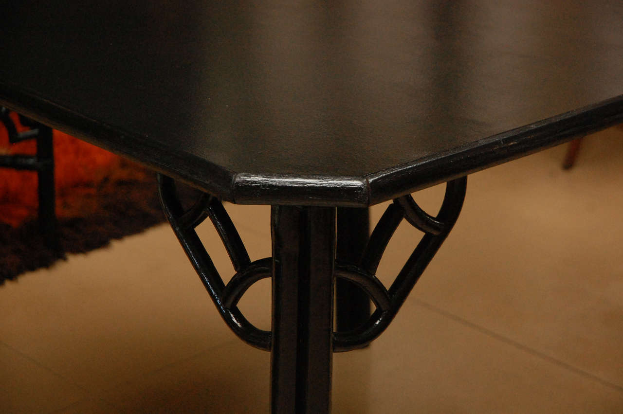 Mid-20th Century Chinoiserie Table and Chairs