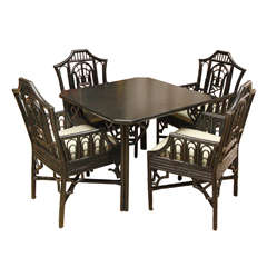 Chinoiserie Table and Chairs