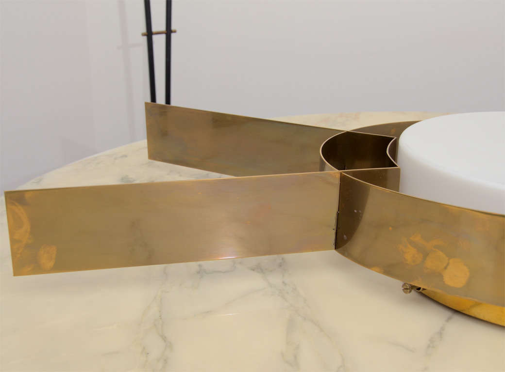 Large-Scale Pair of Wall Sconces by Arredoluce For Sale at 1stdibs