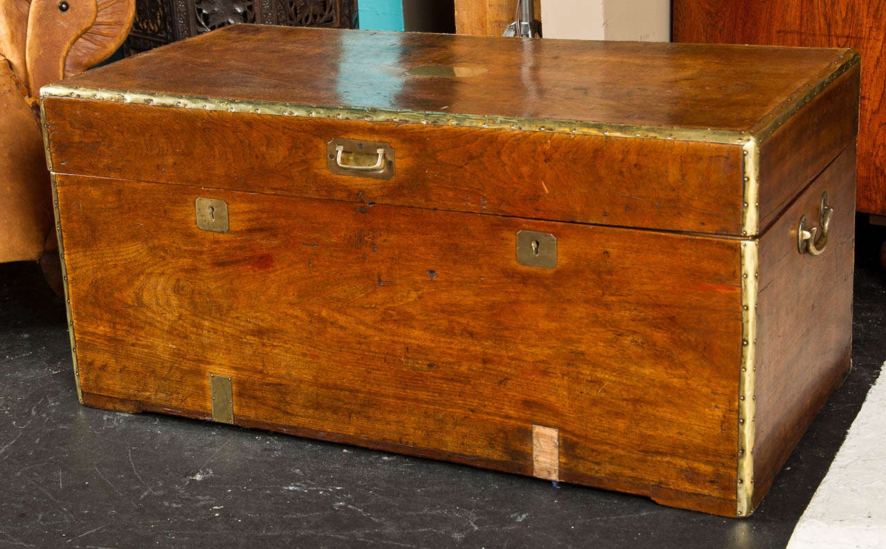 19th c. British Campaign Trunk