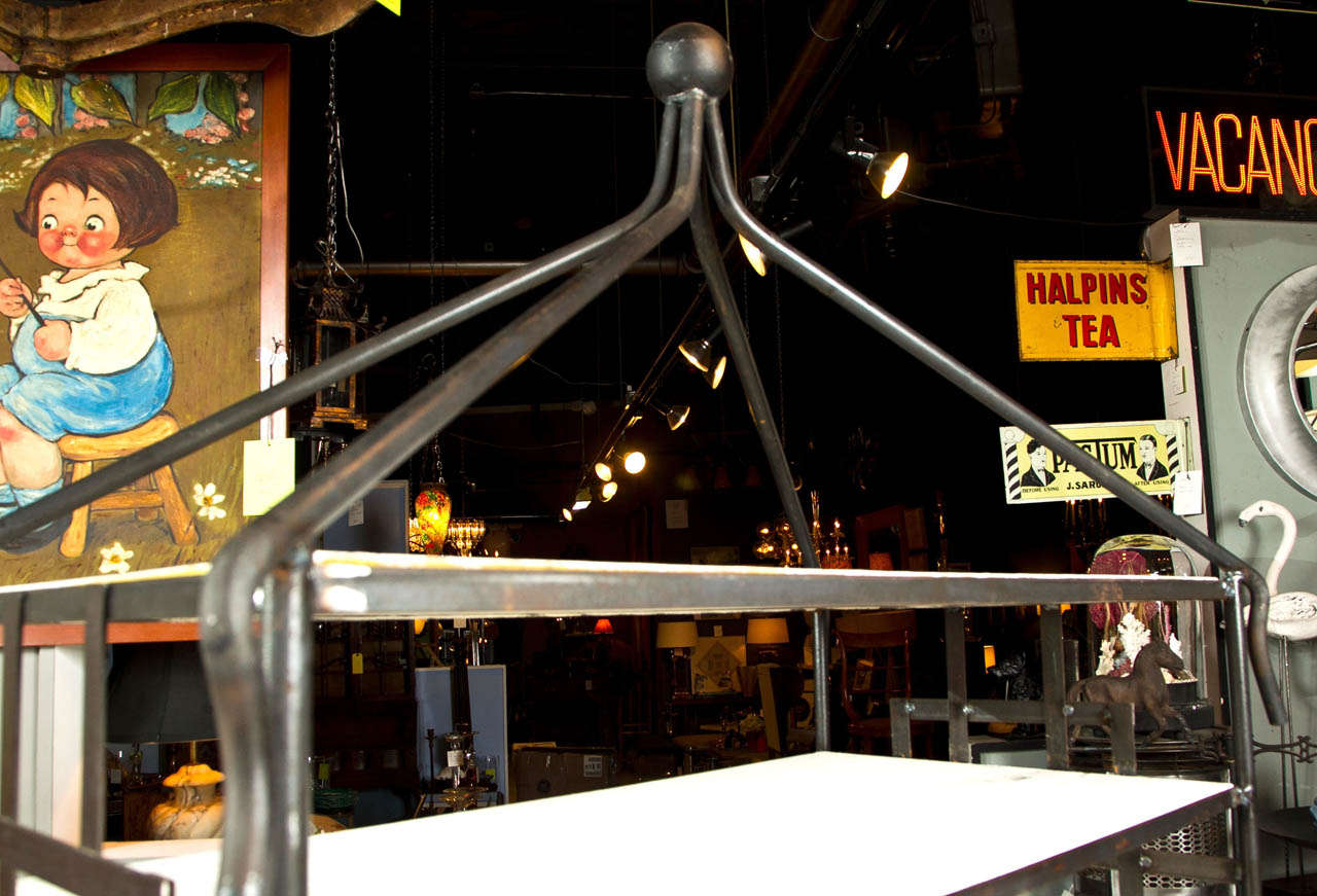 Wrought iron Etagere by John Ryman 1