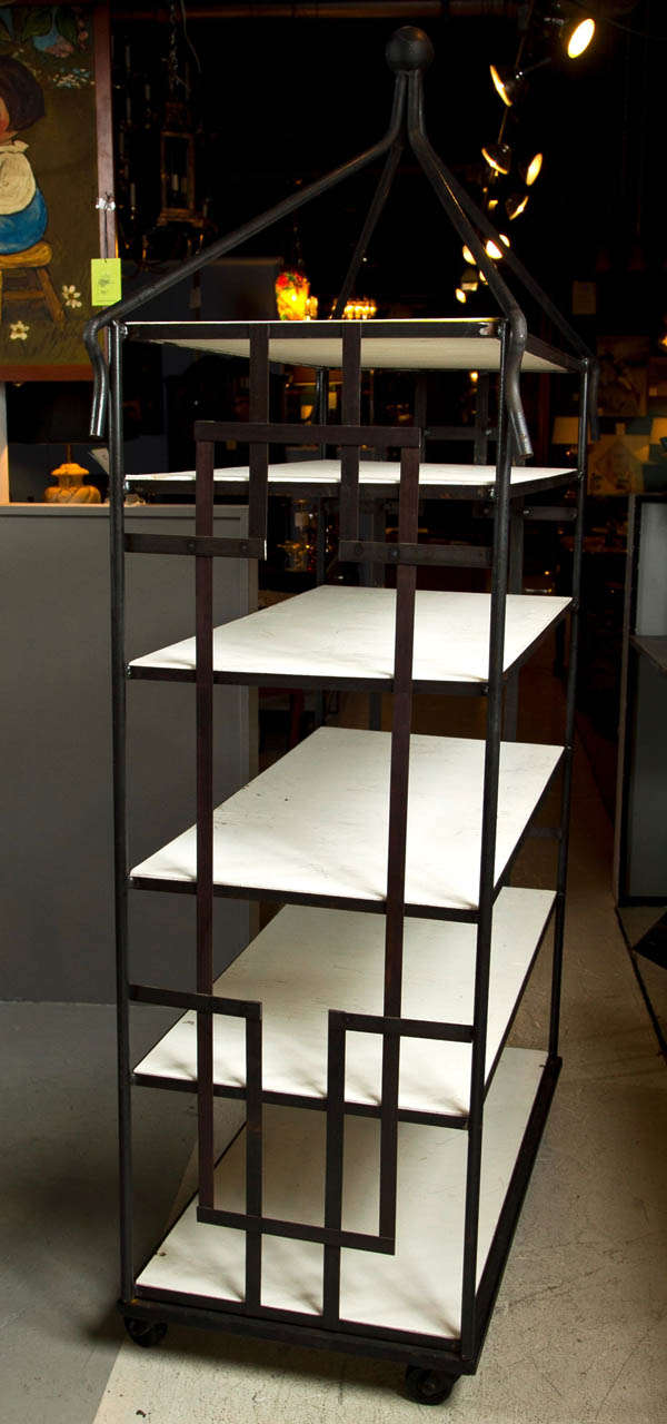 Wrought iron Etagere by John Ryman 2