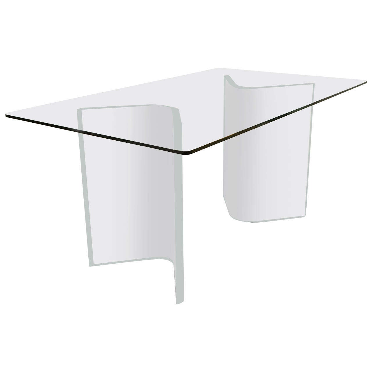 Lucite Dining Table