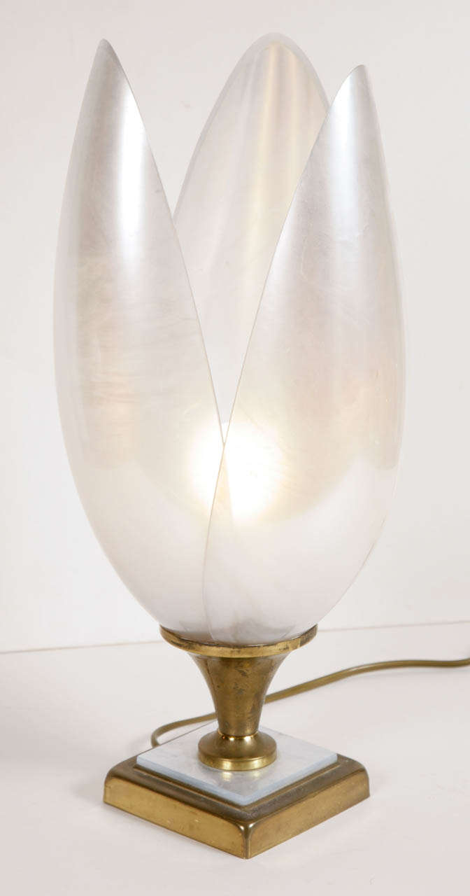 1950's Lotus Lamp