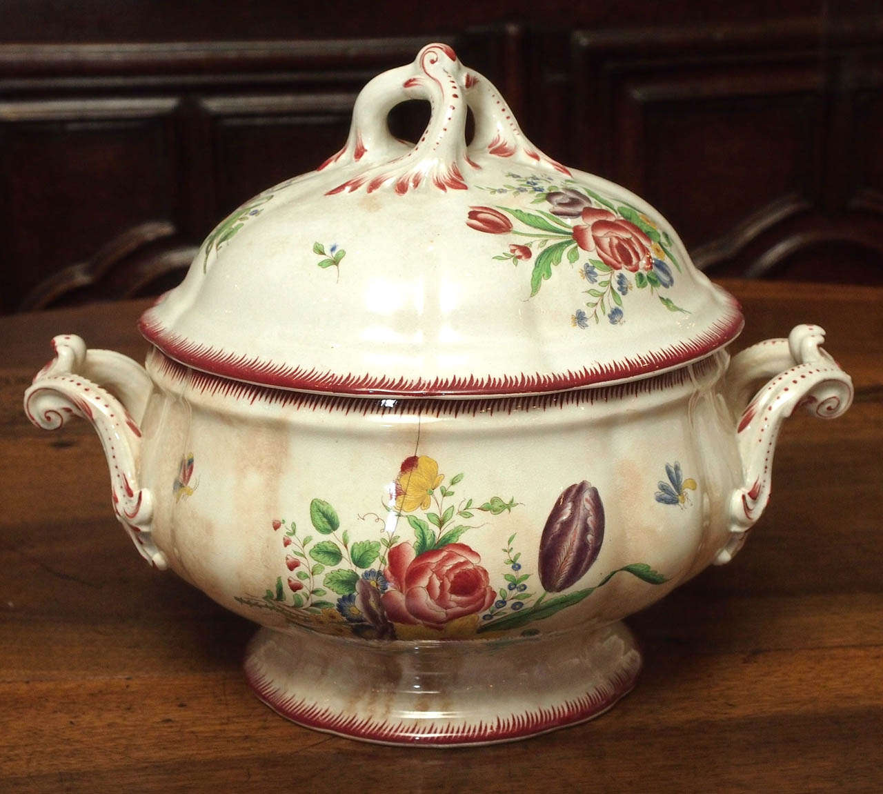Other 19th Century Fiaence Pexonne Dinner Service For Sale