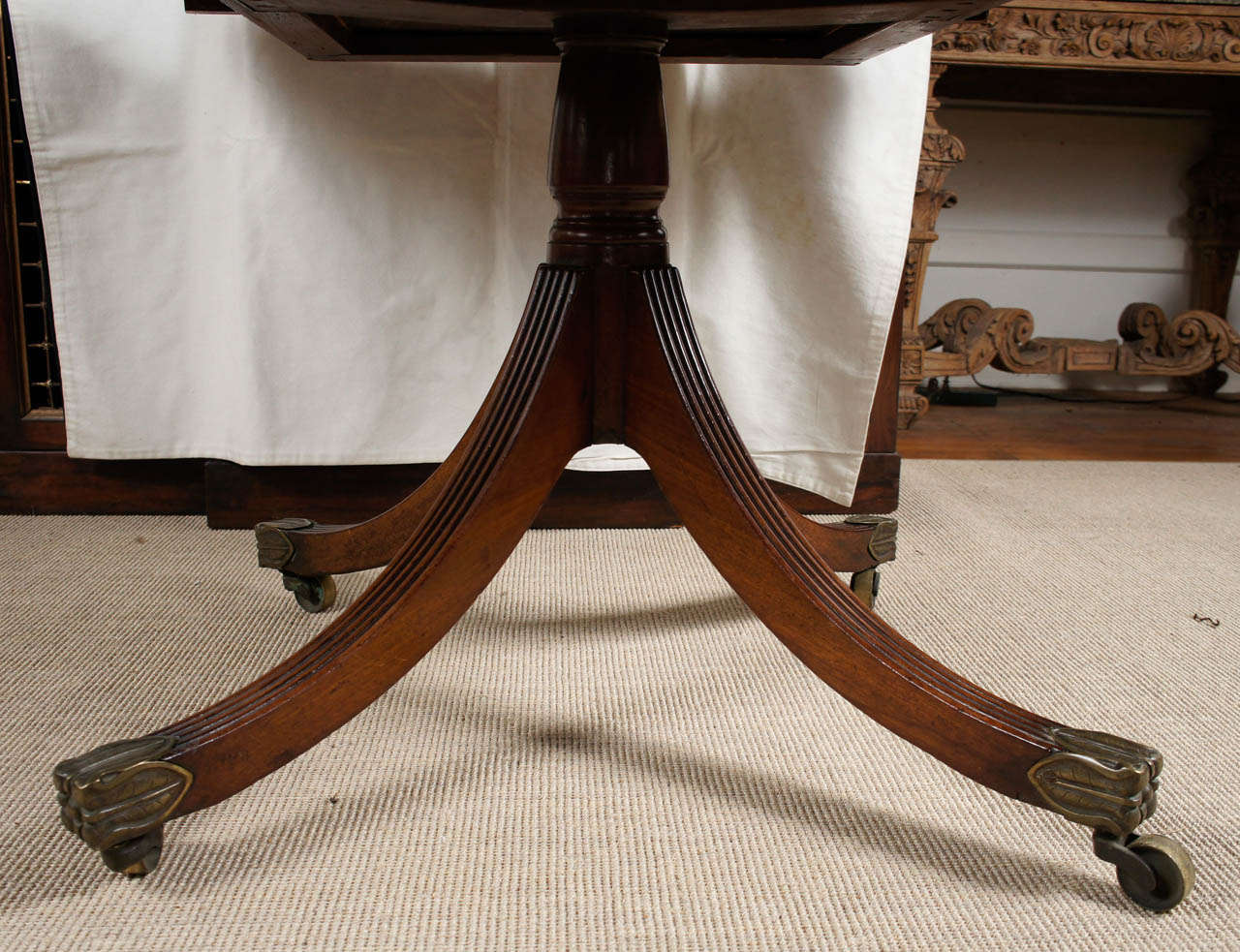 George III Mahogany Side Table For Sale 2